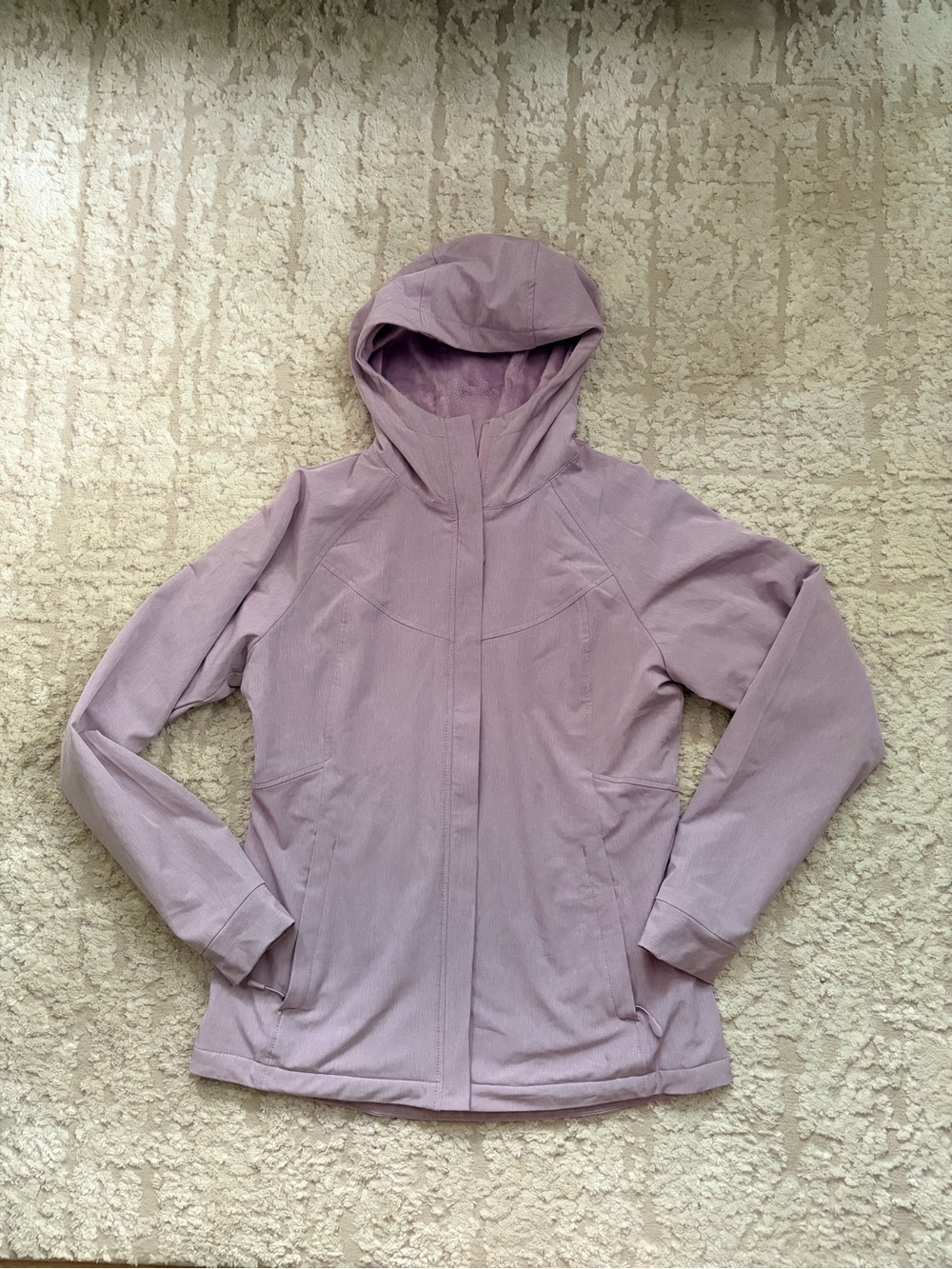 Kirkland Signature Light Purple Hooded Utility Jacket